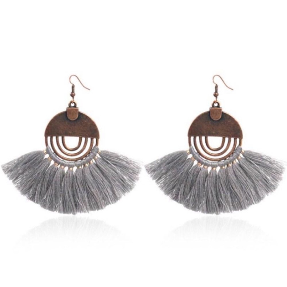 Bohemian Ethnic Tassel Earrings